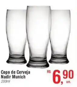 Fort Atacadista Copo de Cerveja Nadir Munich oferta