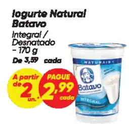 Dia logurte Natural Batavo oferta