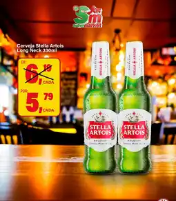 Rede Supermarket Cerveja Stella Artois Long Neck oferta