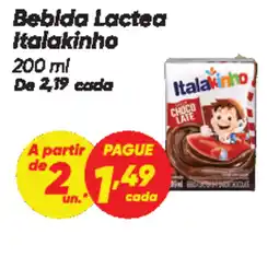 Dia Bebida Lactea Italakinho oferta