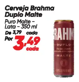 Dia Cerveja Brahma Duplo Malte oferta