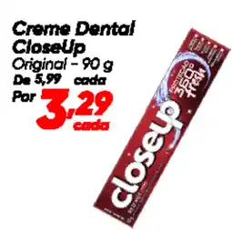 Dia Creme Dental CloseUp Original oferta