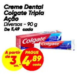 Dia Creme Dental Colgate Tripla Ação Diversos oferta