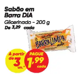 Dia Sabão em Barra DIA Glicerinado oferta