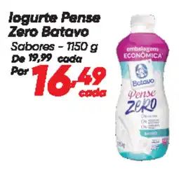 Dia logurte Pense Zero Batavo oferta