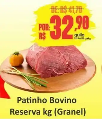 Big Supermercados Patinho Bovino Reserva 1kg (granel) oferta