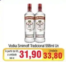 Spani Atacadista Vodka Smimoff Tradicional Un oferta