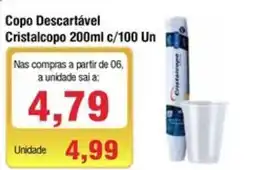 Spani Atacadista Copo Descartável Cristalcopo oferta