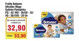 Spani Atacadista Fralda Babysec UltraSec Mega Galinha Pintadinha oferta