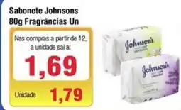 Sabonete Johnsons Fragrâncias Un