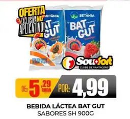 Fort Atacadista Bebida láctea bat gut sabores sh oferta
