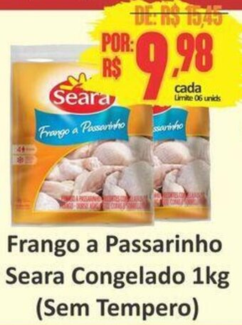 Big Supermercados Frango a Passarinho Seara congelado 1kg (sem tempero) oferta