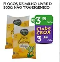CenterBox Flocos de milho livre d não transgenico oferta