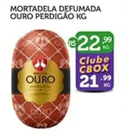 CenterBox Mortadela defumada ouro perdigão oferta