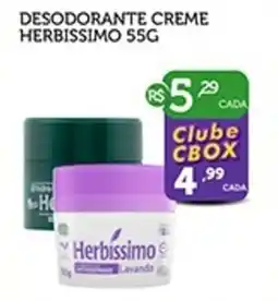 CenterBox Desodorante creme herbissimo oferta