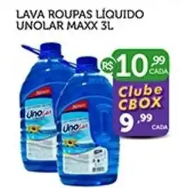 CenterBox Lava roupas líquido unolar maxx oferta
