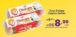 Super Lagoa Ovos Emape Caipira Sertão oferta