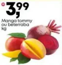Frangolândia Manga tommy ou beterraba oferta