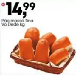 Frangolândia Pão massa fina Vo Dede oferta