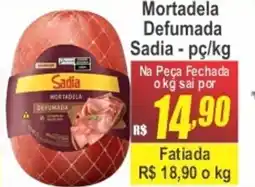 Serrano Supermercado Mortadela Defumada Sadia oferta