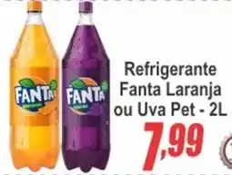 Serrano Supermercado Refrigerante Fanta Laranja ou Uva Pet oferta