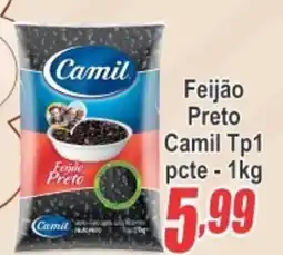 Serrano Supermercado Feijão Preto Camil Tp1 pcte oferta