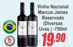 Serrano Supermercado Vinho Nacional Marcus James Reservado oferta