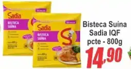 Serrano Supermercado Bisteca Suína Sadia IQF pcte oferta