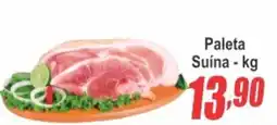 Serrano Supermercado Paleta Suína oferta