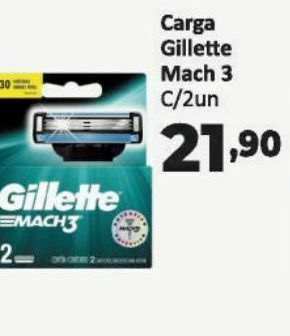 Máquina de barbear gillette