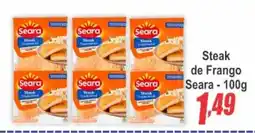 Serrano Supermercado Steak de Frango Seara oferta