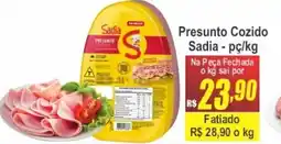 Serrano Supermercado Presunto Cozido Sadia oferta