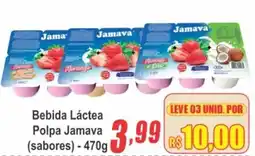 Serrano Supermercado Bebida Láctea Polpa Jamava (sabores) oferta
