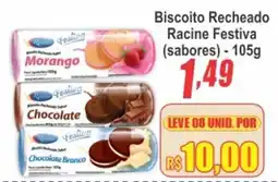 Serrano Supermercado Biscoito Recheado Racine Festiva oferta