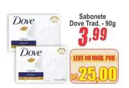 Serrano Supermercado Sabonete Dove Trad. oferta