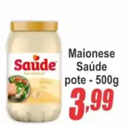 Serrano Supermercado Maionese Saude Saúde pote oferta