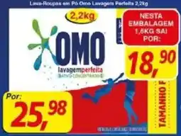 Supermercados Guanabara Lava-Roupas em Pó Omo Lavagem Porfeita oferta