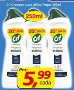 Supermercados Guanabara Cif Cremoso oferta
