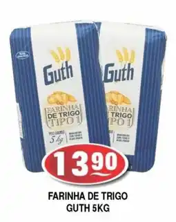 Supermercados Pague Menos Farinha de trigo Guth oferta