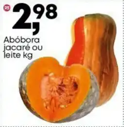 Frangolândia Abóbora jacaré ou leite oferta