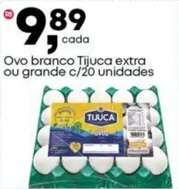 Frangolândia Ovo branco Tijuca extra ou grande oferta