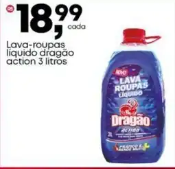 Frangolândia Lava-roupas liquido dragão action oferta