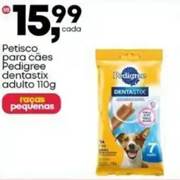 Frangolândia Petisco para cães Pedigree dentastix adulto oferta