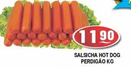 Supermercados Pague Menos Salsicha hot dog perdigão oferta