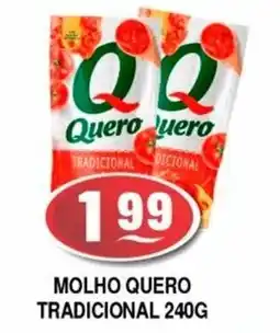 Supermercados Pague Menos Molho quero tradicional oferta