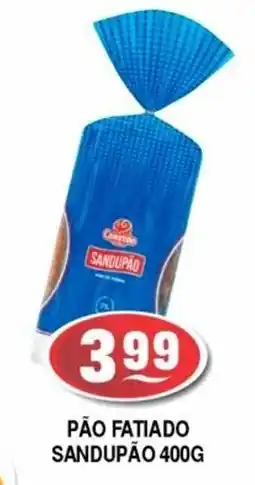 Supermercados Pague Menos Pão fatiado sandupão oferta