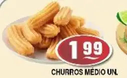 Supermercados Pague Menos Churros médio un oferta