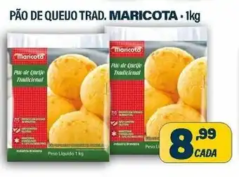 Dom Atacadista Pao de Queijo Trad. Maricota 1kg oferta