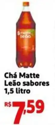 Mini Extra Chá Matte Leão sabores oferta