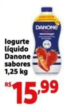 Mini Extra logurte Líquido Danone sabores oferta